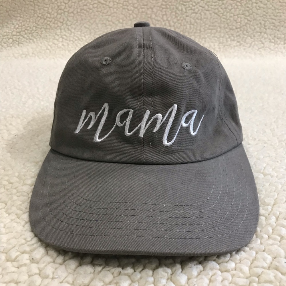 Mama Cap Hat is a classic 6-panel design with sweat-wicking support & adj close
